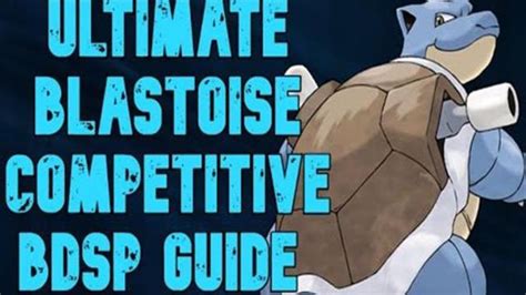 pokemon blastoise smogon|How To Use Blastoise VGC Competitive Blastoise Moveset.